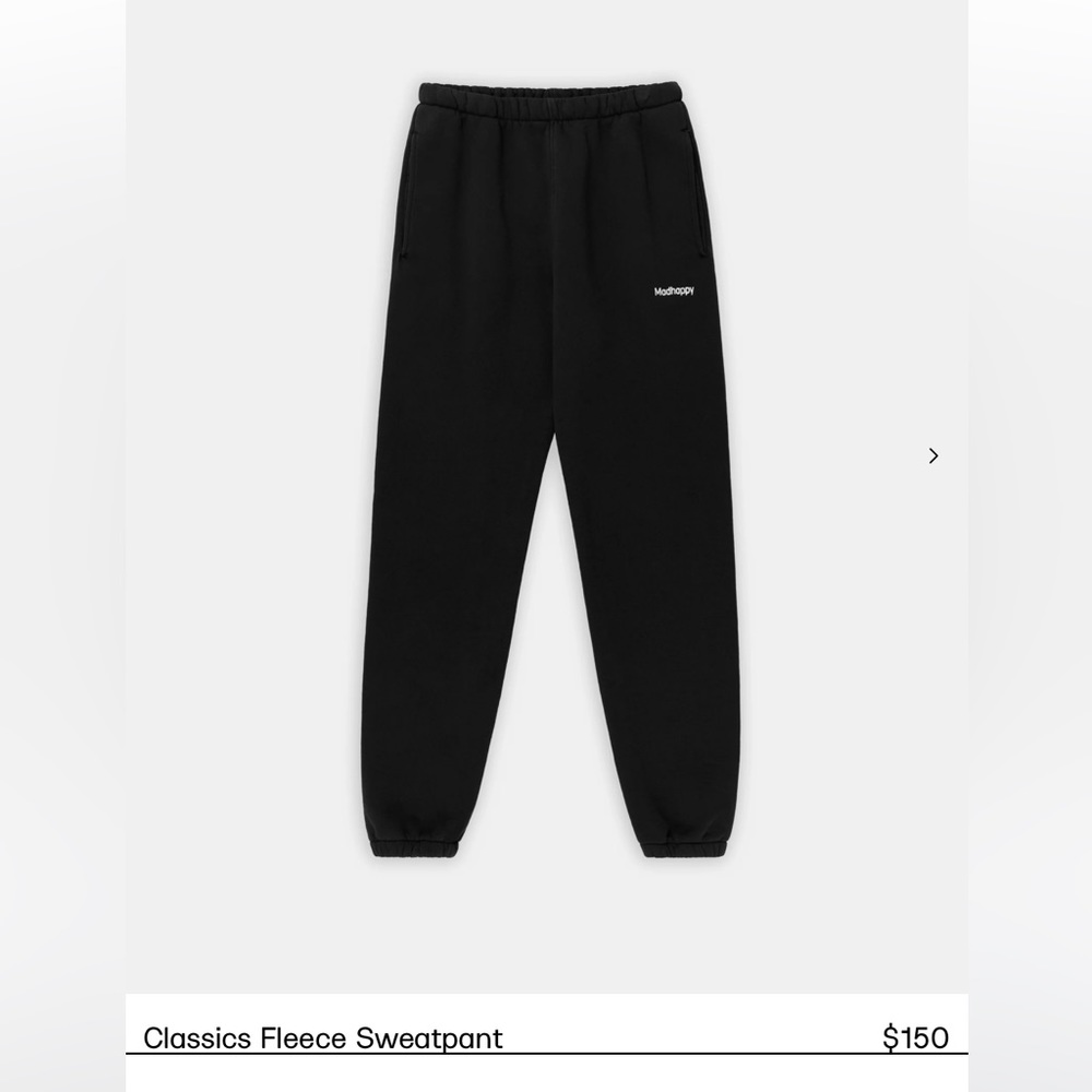 Mad happy fleece sweatpants